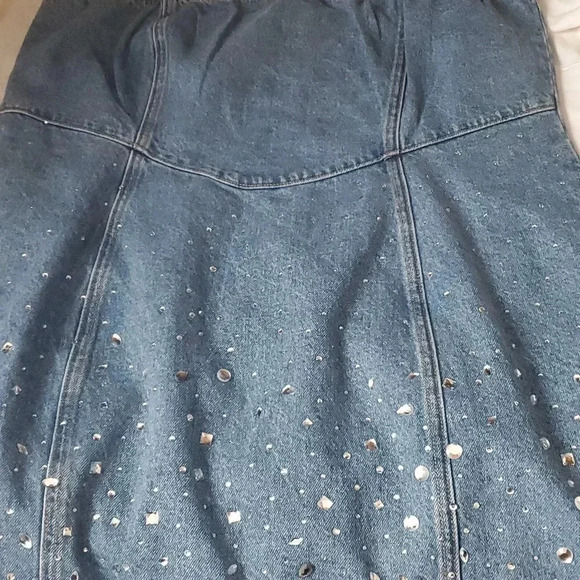 💥Denim mini tube dress - Picture 5 of 9